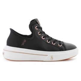 Skechers Slip-Inss: Snoop One-Og kůže v roce 186001-Blk černá