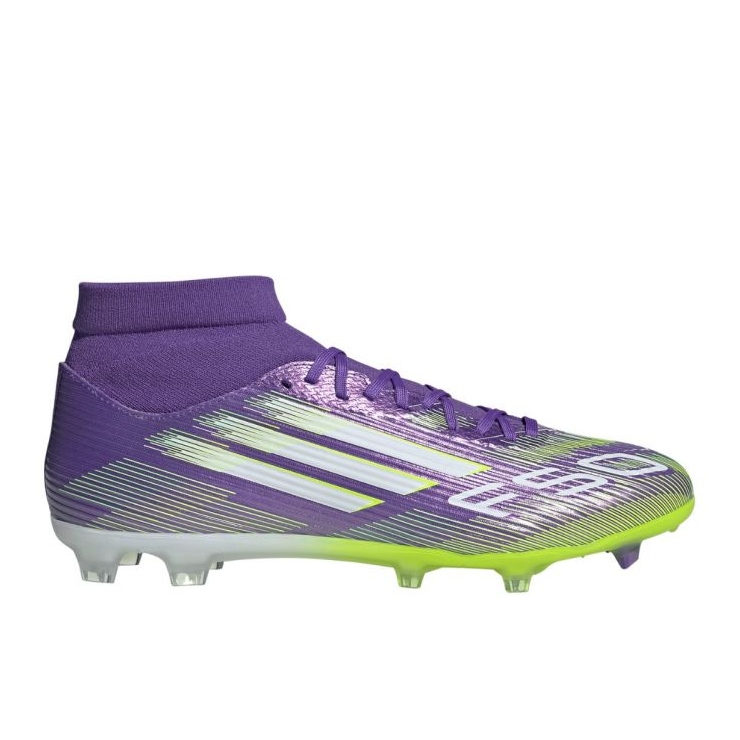 Adidas F50 League FG/Mg Mid Football Shoes v JI0886 fialový Adidas F50 League FG/Mg Mid Football Shoes v JI0886 fialový