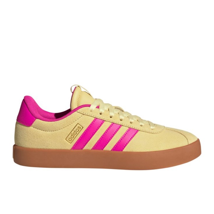 Boty Adidas VL Court 3.0 v JR8649 žlutá Boty Adidas VL Court 3.0 v JR8649 žlutá