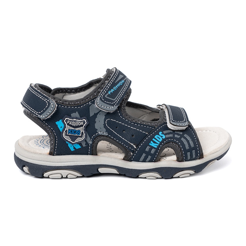 Shelvt Navy Blue Children's Sandals
