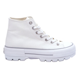 Dámské tenisky na Big Star LL274156 White Platform bílý Dámské tenisky na Big Star LL274156 White Platform bílý