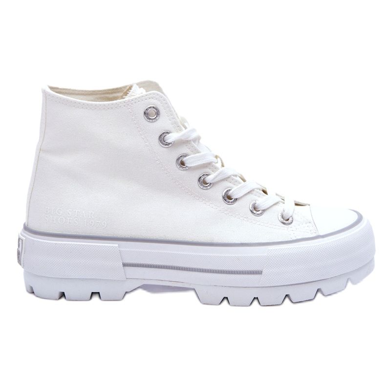 Dámské tenisky na Big Star LL274156 White Platform bílý Dámské tenisky na Big Star LL274156 White Platform bílý