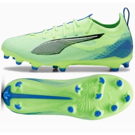 Fotbalové boty Puma Ultra 5 Pro FG/AG JR 107693-03 zelená