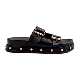 Dámské žabky na platformě Big Star NN274082 Black černý