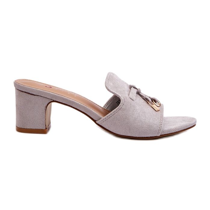 Seastar Dámské žabky se šedovězeňským ekologickým chubby šedá Seastar Dámské žabky se šedovězeňským ekologickým chubby šedá