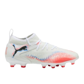 Puma Future 8 Match FG/AG JR 108614 01 Fotbalové boty bílý
