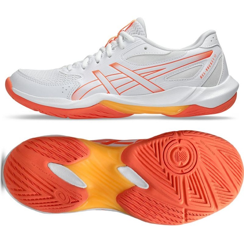 Asics Gel-Rocket 12 Voleyball Shoes v 1072A119 100 bílý