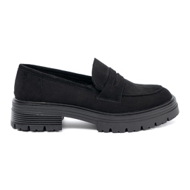 Diamantique Elegantní dámská bota na platformě černý