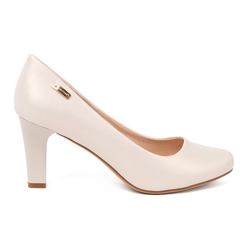 Beige Pumps na Post Sergio Leone béžový