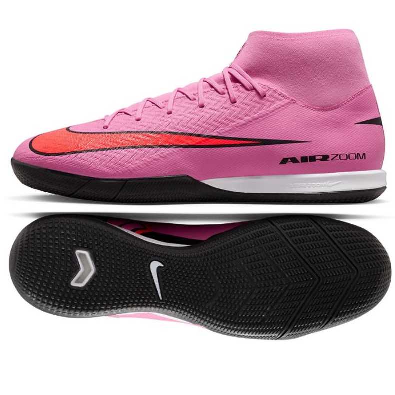 Nike Zoom Mercurial Superfly 10 Academy IC FQ8332-600 boty růžový