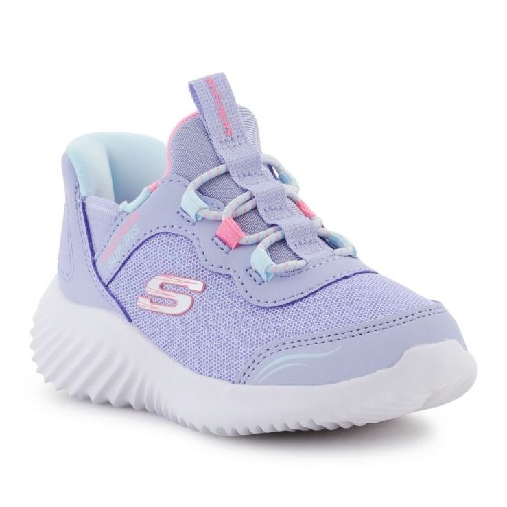 Skechers Bound-simple roztomilý Jr 303585n-lav boty fialový