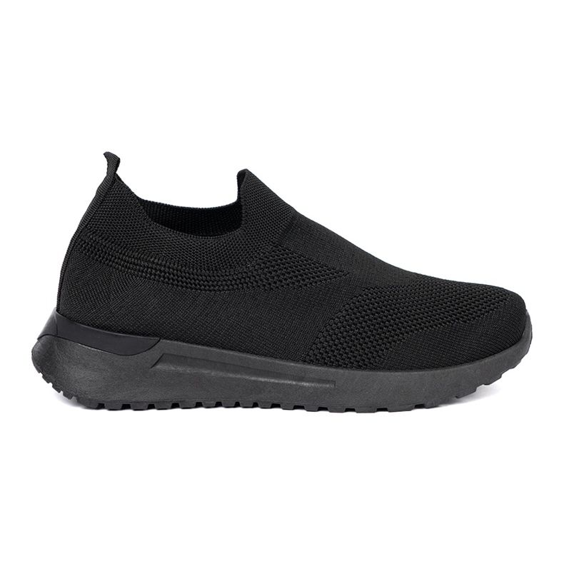 Shelvt Slip-on sportovní boty v černé barvě černá