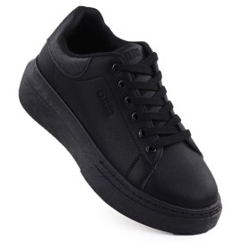 Dámská sportovní bota na platformě Black Big Star SS274244 černý