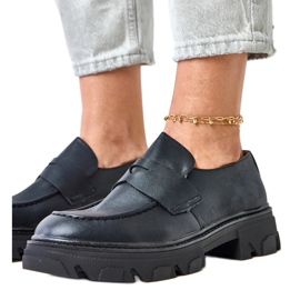 Černé ženy Mathered Moccasins Kirna černý