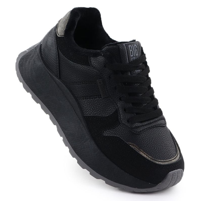 Boty na platformě Big Star v SS274007 INT2170 černá