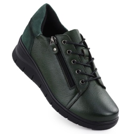 Vinceza Boty pro Vincez Wedge v 39964 JAN411C zelená Vinceza Boty pro Vincez Wedge v 39964 JAN411C zelená