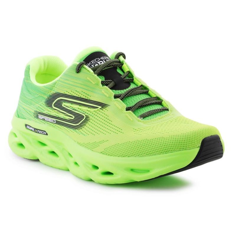 Skechers Go Run Swirl Tech Speed-Rapid Motion M 220908-Grn Shoes zelená