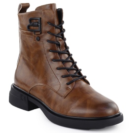 Dámské kožené boty Filippo DBT7361 Women's Brown Workers