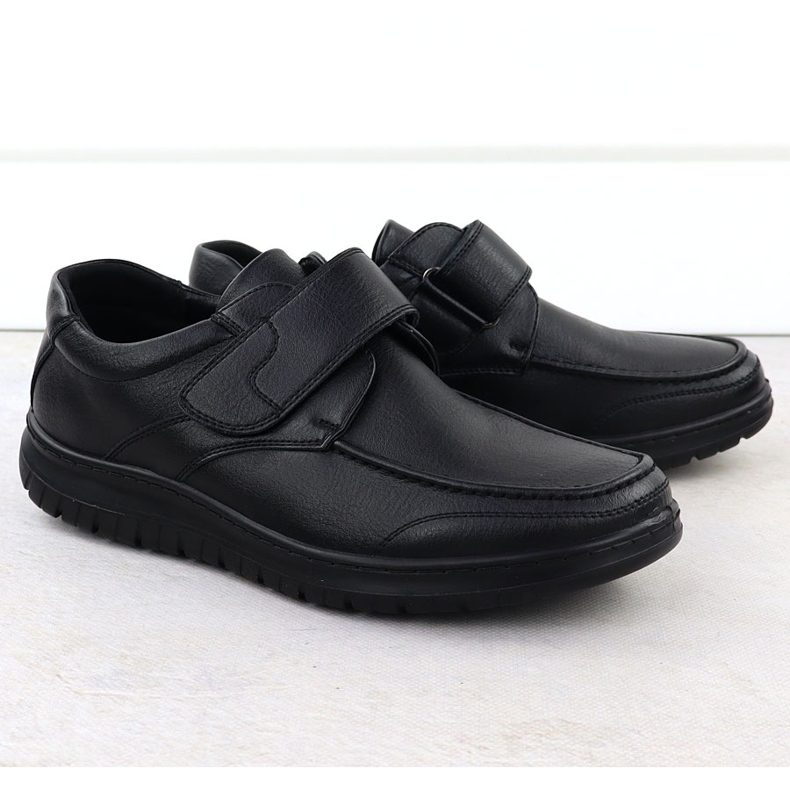 Black Sumpcro Shoes UNISOFT 24MN16-7510 Black Sumpcro Shoes UNISOFT 24MN16-7510