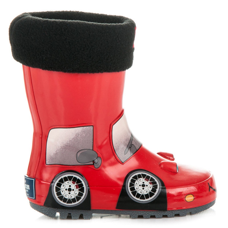 American Club Déšť s autíčkem červené