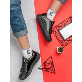 Kylie Tenisky Na Platformě černý