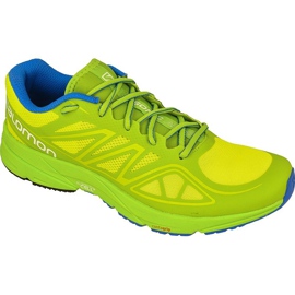Běžecké boty Salomon Sonic Aero M L37953500 žluť zelený