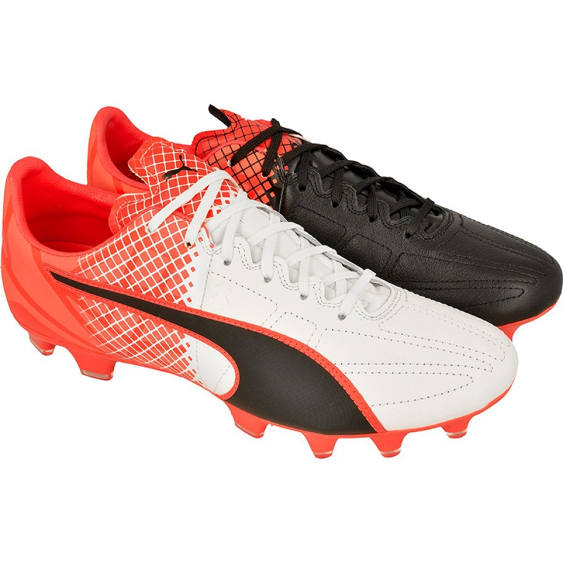 Kopačky Puma evoSPEED 3.4 Tricks Leather Fg M 10379401 modrá, bílá, černá vícebarevný Kopačky Puma evoSPEED 3.4 Tricks Leather Fg M 10379401 modrá, bílá, černá vícebarevný
