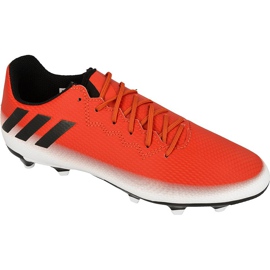 Kopačky Adidas Messi 16.3 FG Jr BA9148 červený