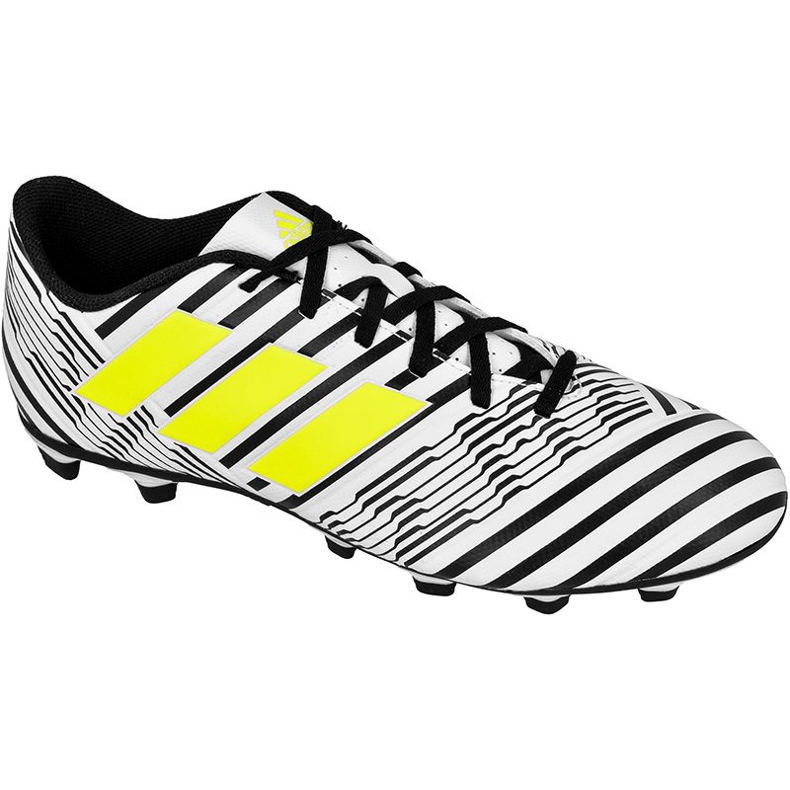 Kopačky Adidas Nemeziz 17.4 FxG M S80606 vícebarevný bílý