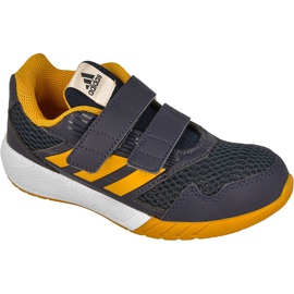 Boty Adidas AltaRun K Jr CG3599 námořnická modrá žlutá Boty Adidas AltaRun K Jr CG3599 námořnická modrá žlutá