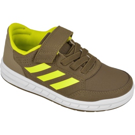 Boty Adidas AltaSport El Kids BY2661 zelený