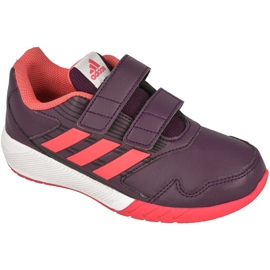 Boty Adidas AltaRun K Jr BB6396 růžový fialová