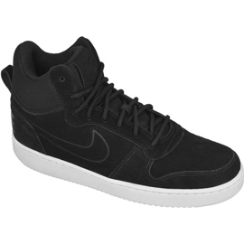 Boty Nike Sportswear Court Borough Mid Premium M 844884-007 černý