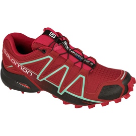 Běžecké boty Salomon Speedcross 4 červený