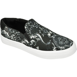 Boty adidas ORIGINALS CourtVantage Slip-On W S79967 černá šedá Boty adidas ORIGINALS CourtVantage Slip-On W S79967 černá šedá