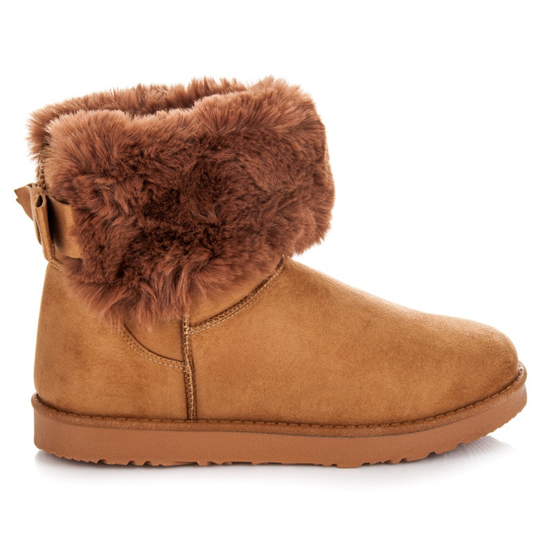 Kylie Mukluki S Mašlí hnědý