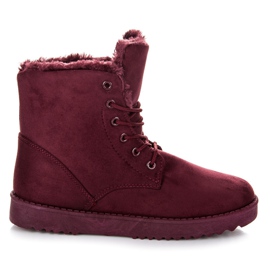 Seastar Semišové lapače červený