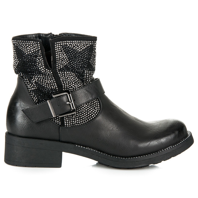 Kylie Rockové boty černá