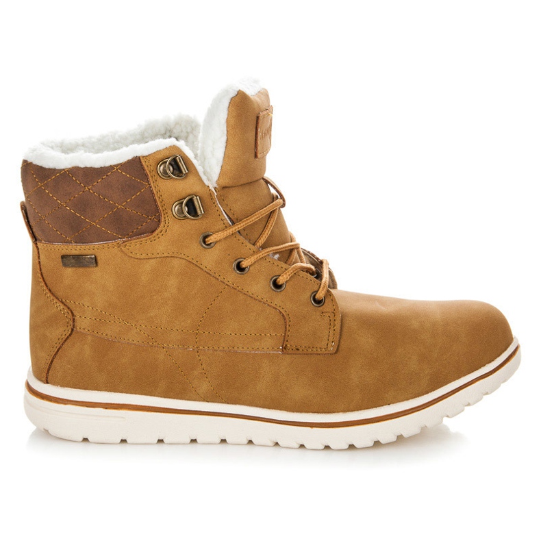 Mckeylor Lovci s kabátem z ovčí kůže hnědý Mckeylor Lovci s kabátem z ovčí kůže hnědý