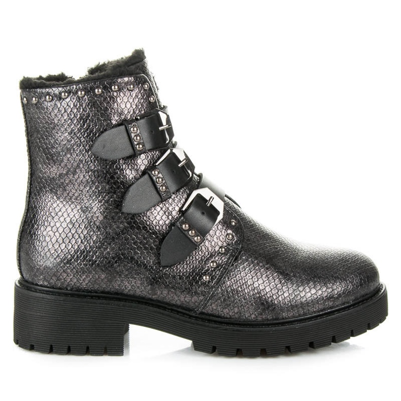 Betler Dělníci se sponami šedá