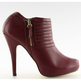 Boty na platformě 200-80 Red vícebarevný červený