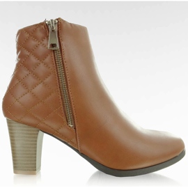 812 Vysoký podpatek na velbloudu hnědý