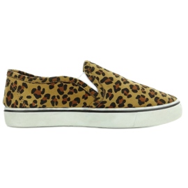 Tenisky slip-on C02 leopardí hnědý Tenisky slip-on C02 leopardí hnědý