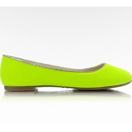 Neonové baleríny LX-1D126-21 Žluté fluo žluť