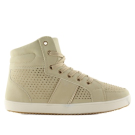Kotníkové tenisky 85-3 Beige béžový