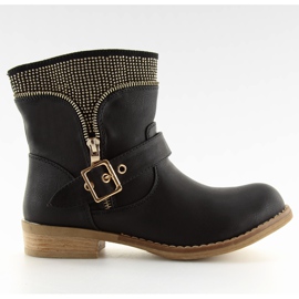 Černé zlaté cvočky STC87 černé černý