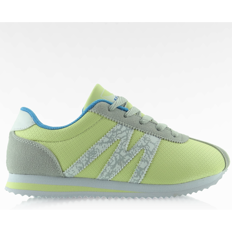 Velmi pohodlná sportovní obuv B683 žlutá šedá