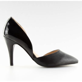 Vysoká podpatky AF232-ES-1 černá černý