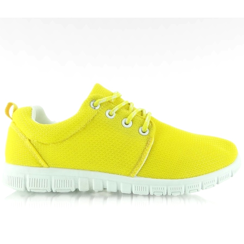 Sportovní boty ideální pro běh H-08 Yellow žlutá