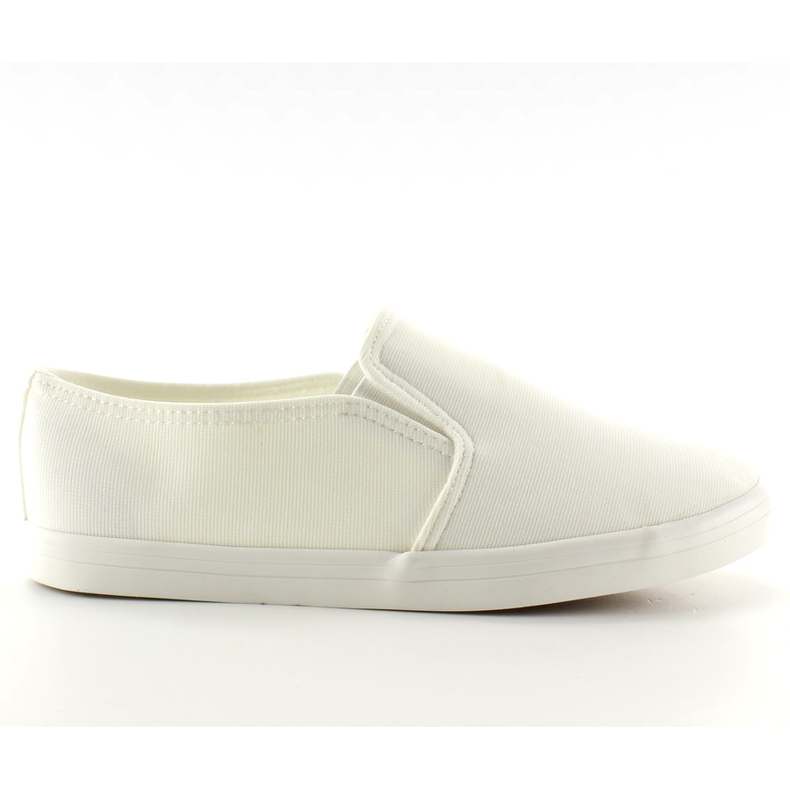 Materiál slip-on tenisky 1-98 White bílý Materiál slip-on tenisky 1-98 White bílý